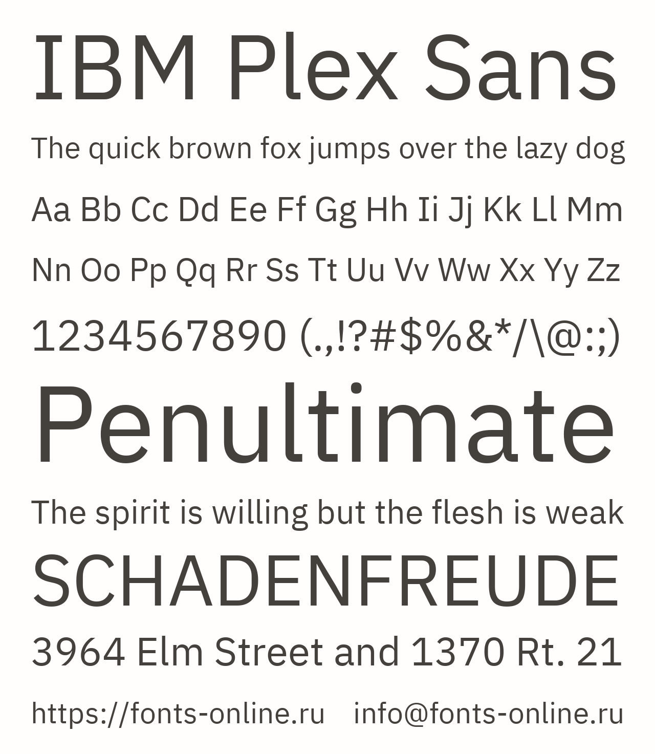 IBM Plex Sans Free Font Download
